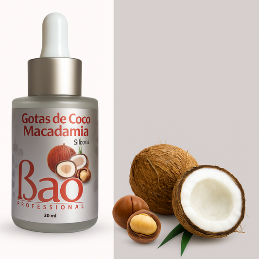 Gotas de Coco y Macadamia