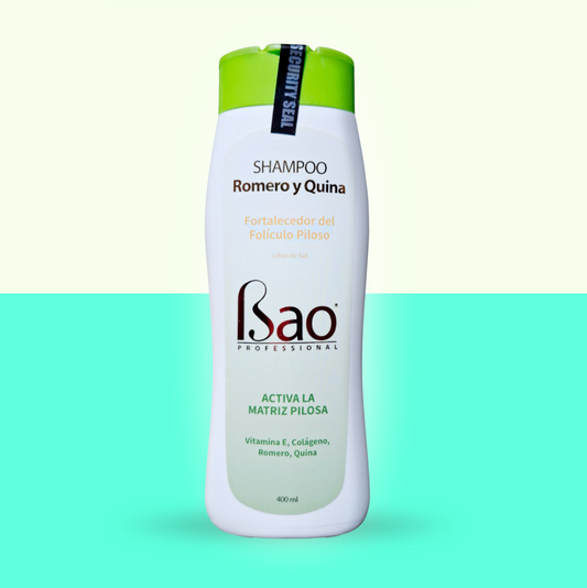 Shampoo Romero y Quina: Estimula el crecimiento y reduce la caída desde el primer uso