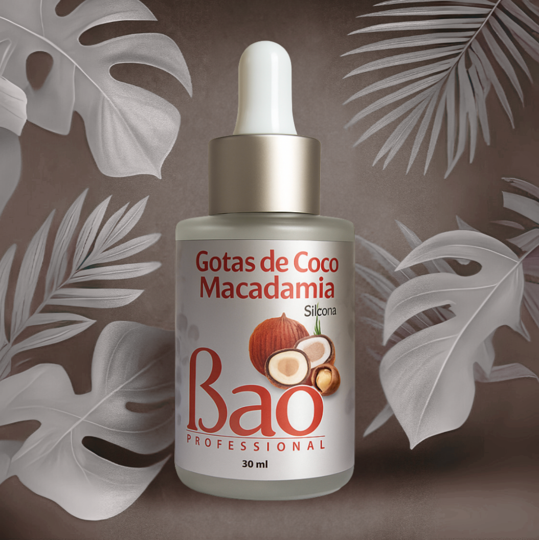 Gotas de Coco y Macadamia